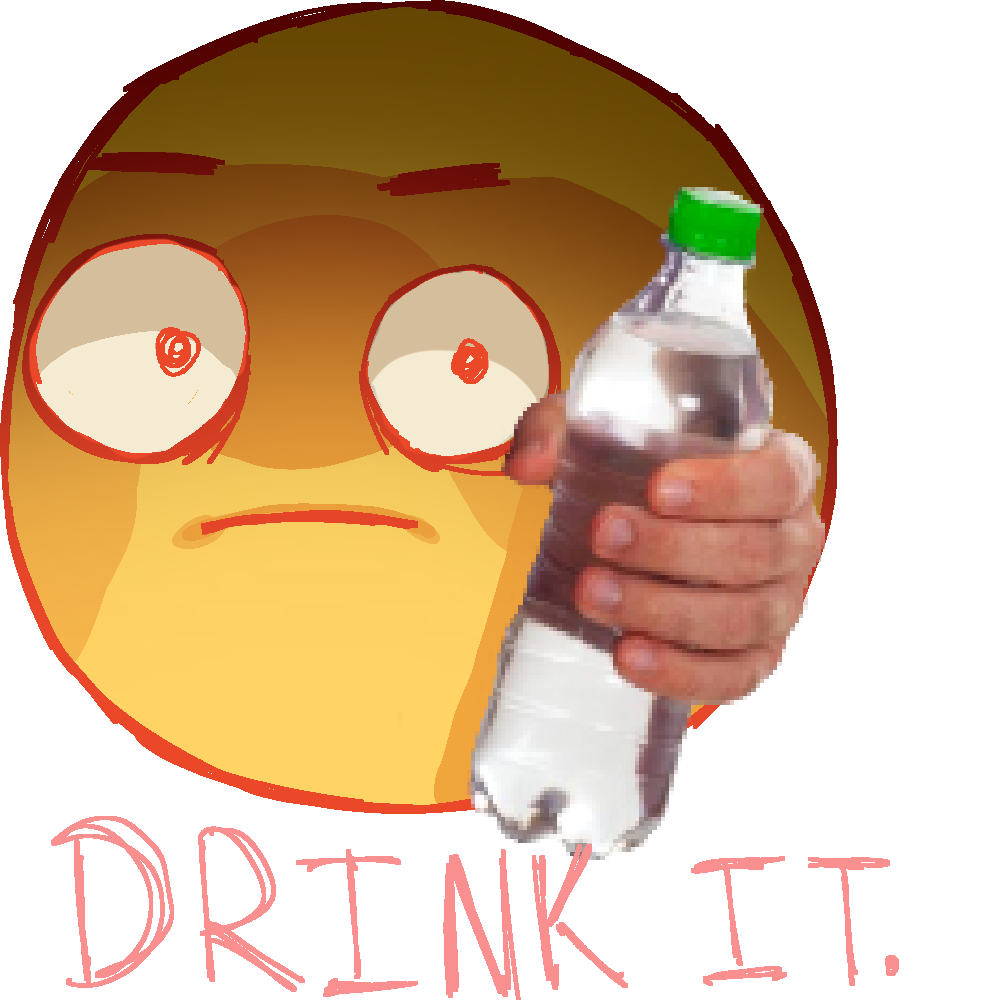 Drink your water Discord sticker