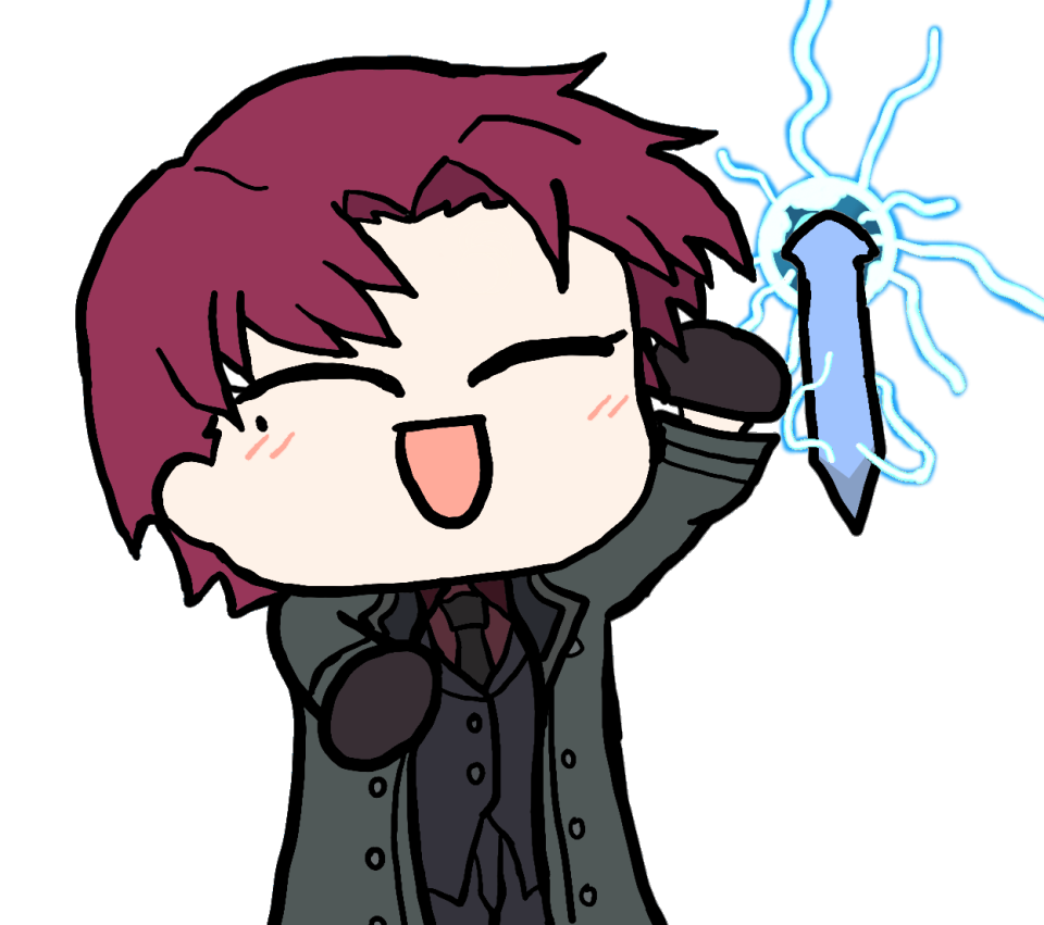 BazettAttacc Discord sticker