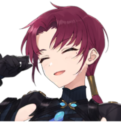 BazettSmile Discord sticker