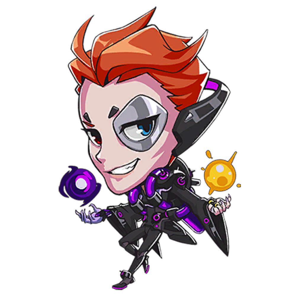 Moira mona Discord sticker