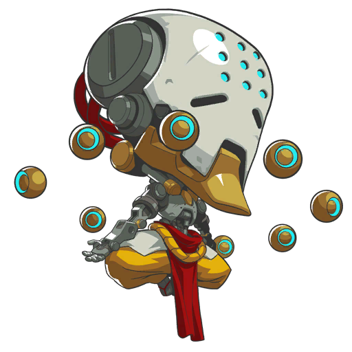 Zenyatta mono Discord sticker