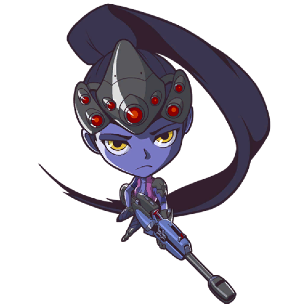 Widowmaker mona Discord sticker