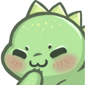 DinoSmirk Discord sticker