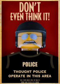 Literally 1984 Discord sticker