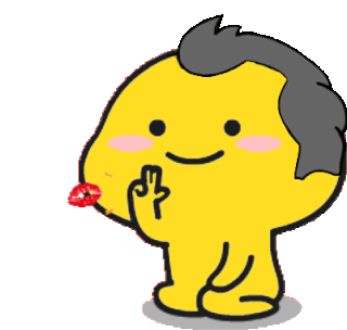 Gil finger-gun kiss  Discord sticker