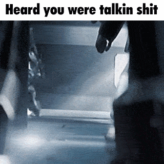 Heard you were talkin shit Discord sticker