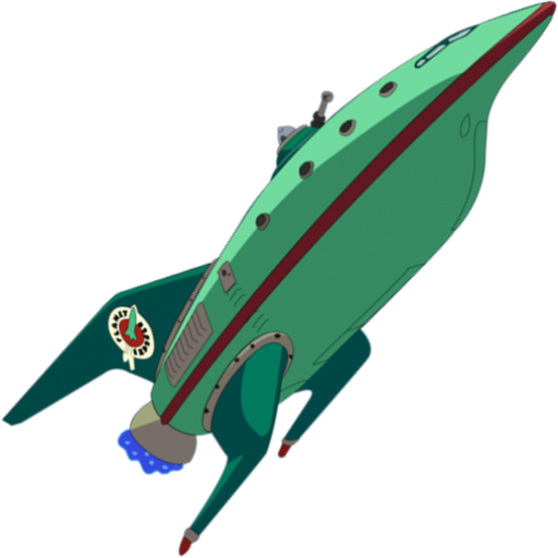 Planet Express Ship Discord sticker