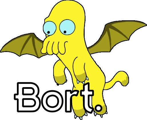 Bort Discord sticker
