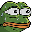 Pepescare Discord sticker