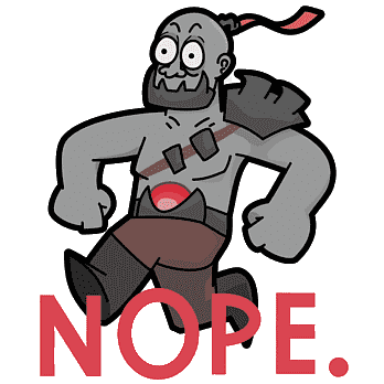 Nope Discord sticker