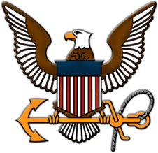 Navy Discord sticker