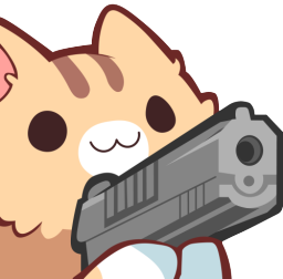 counter cat gun Discord sticker