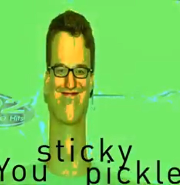 YouStickyPickle Discord sticker