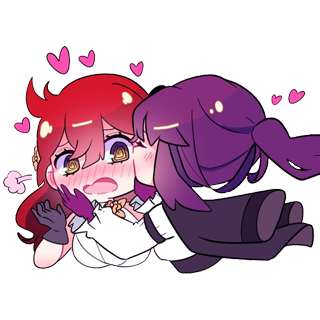 Kafhime chuu~ (Kafka Himeko) Discord sticker