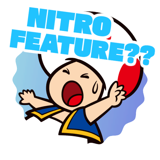 NITRO FEATURE?? Discord sticker