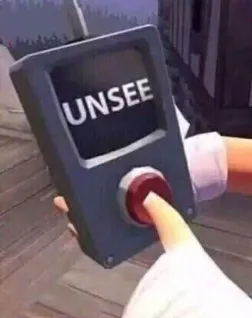 unsee Discord sticker
