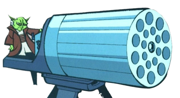 YodaMiniGun Discord sticker
