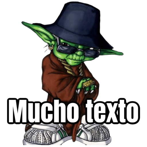 mucho texto Discord sticker