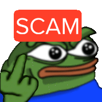 Scam Discord sticker