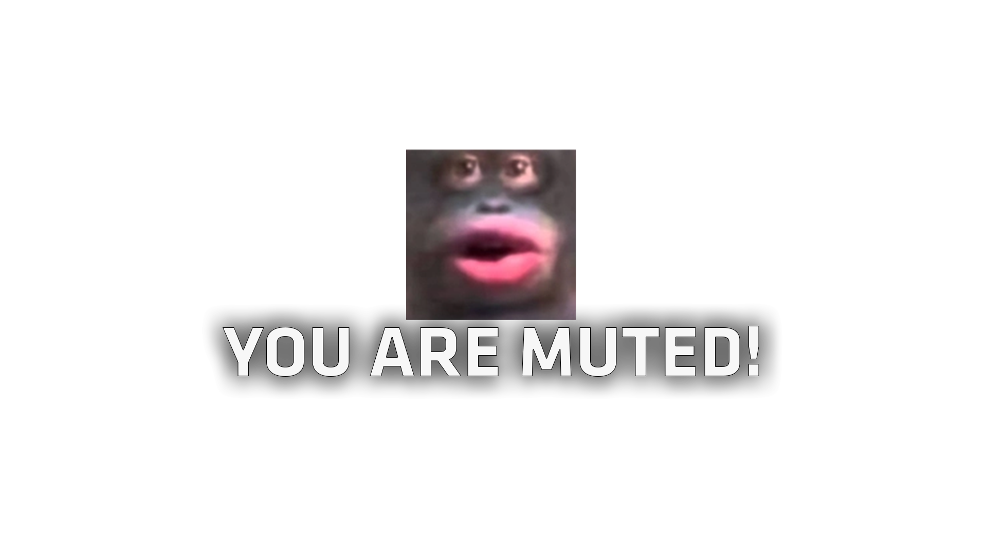 You are muted Discord sticker