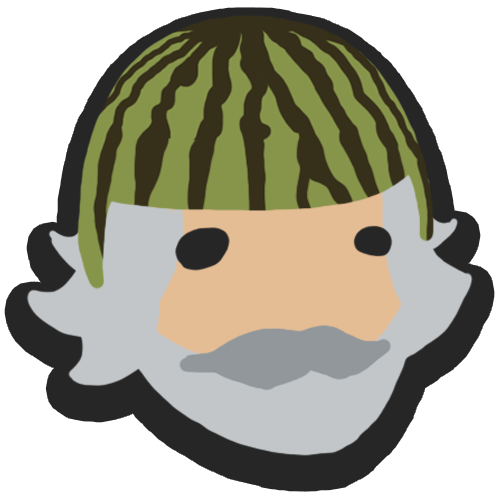 Watermelon Merlin Discord sticker