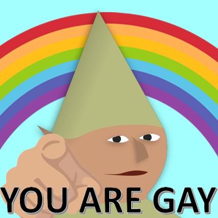 You are GAY Discord sticker