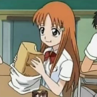 Orihime bread Discord sticker