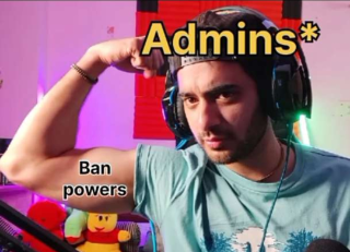 Admin's power Discord sticker