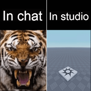 In Chat vs In Studio Discord sticker