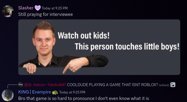 Evample Discord sticker