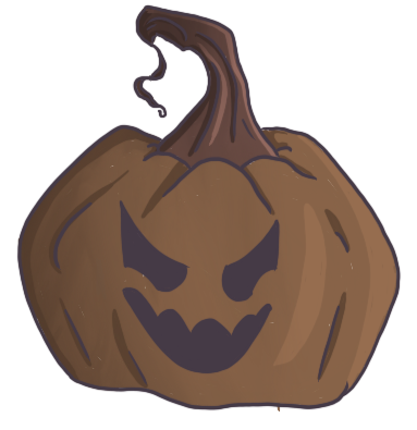 Scary Jack-o-Lantern Discord sticker