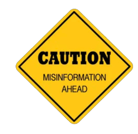 Misinformation Discord sticker
