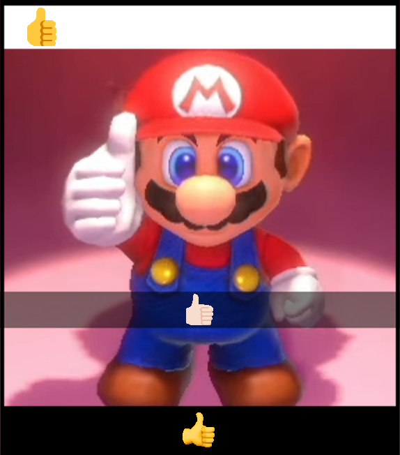 Mario RPG Mario Thumbs Up