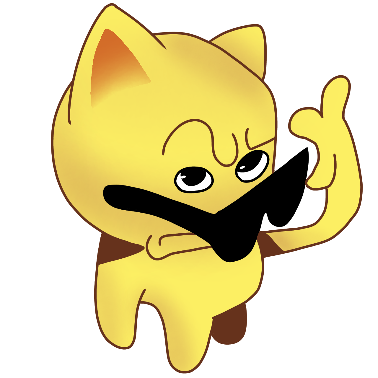HUH Discord sticker