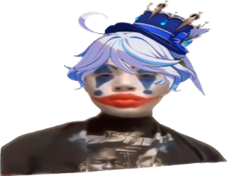 furinaclown .gg/giph Discord sticker
