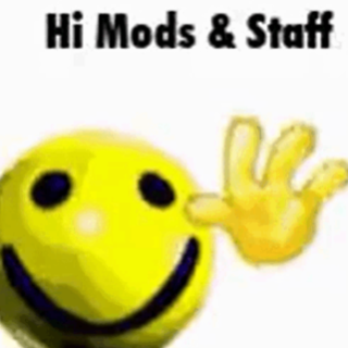 Hi Mods | .gg/meowing Discord sticker