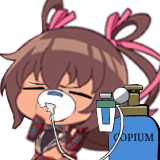 YukiCopium Discord sticker
