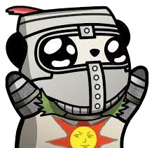 PraisePanda Discord sticker