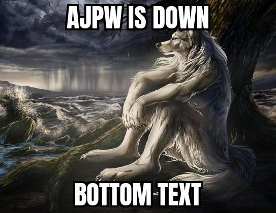 AJPW Is Down Discord sticker