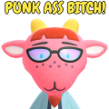 Punk Ass Bitch Discord sticker