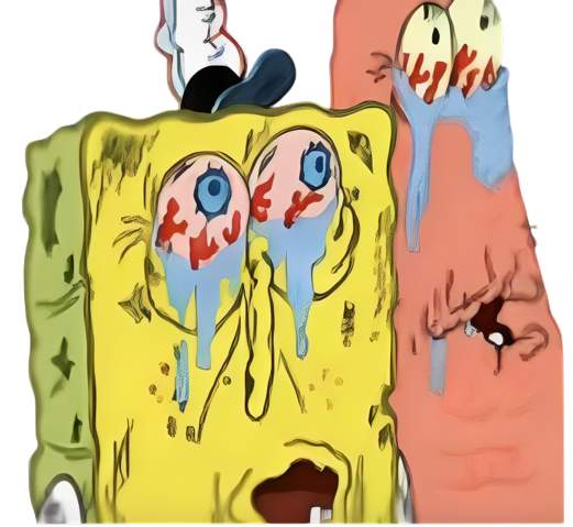 Oh the horror Discord sticker