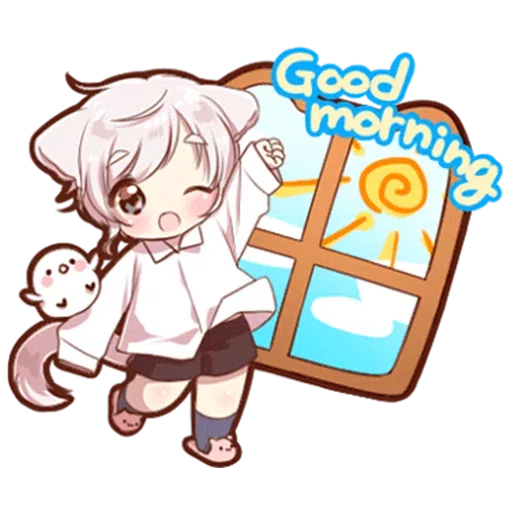 Cat Hello Discord sticker