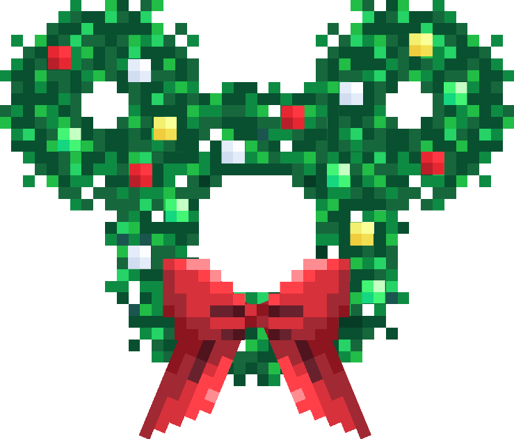Mickey Wreath Discord sticker