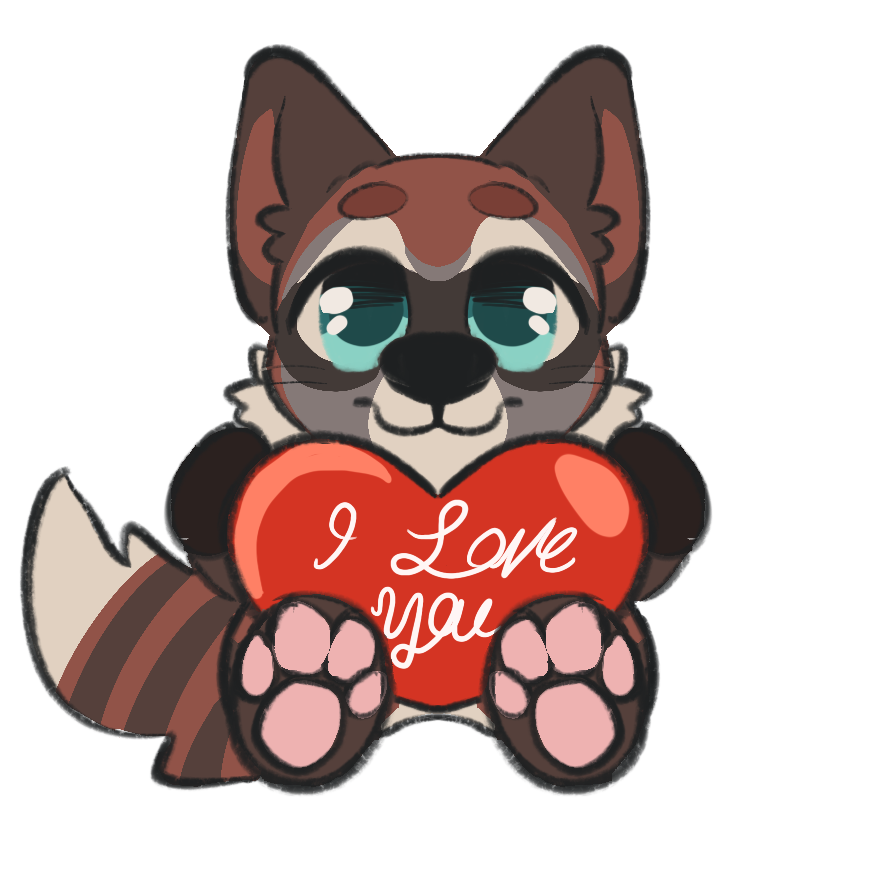 I love you Discord sticker