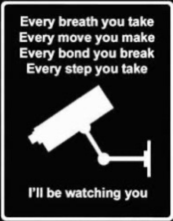 I'll be watching you Discord sticker