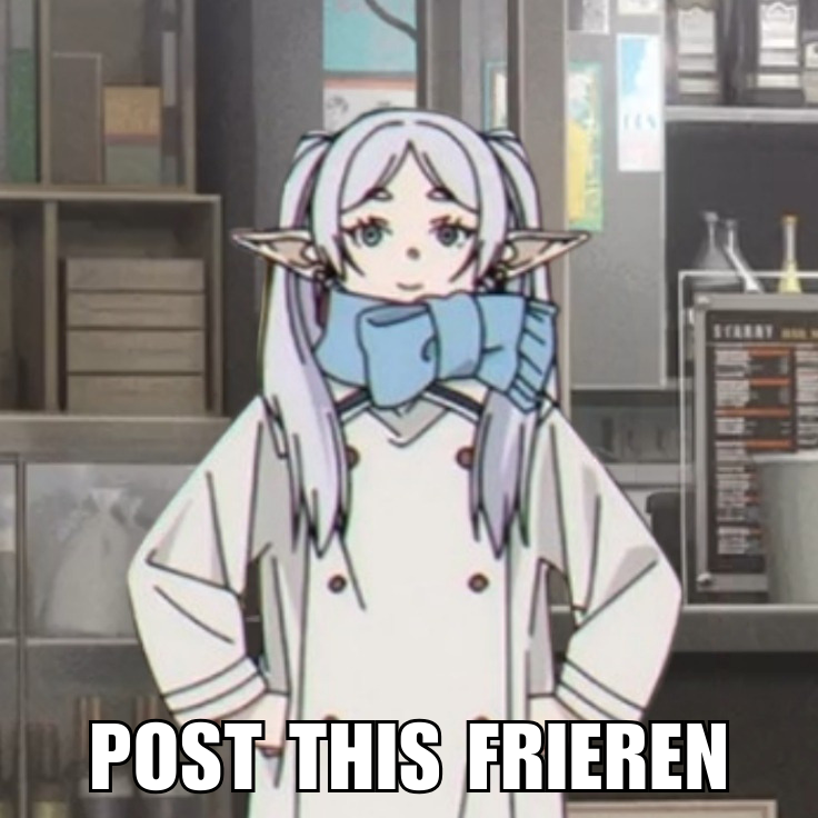 Post this frieren Discord sticker