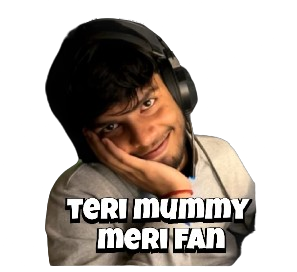 Teri Mummy Meri Fan Discord sticker