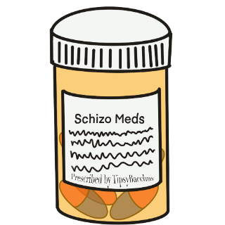 schizo Discord sticker