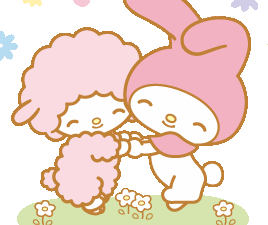 Melody and Piano dancing Discord sticker