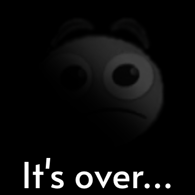 It's over...